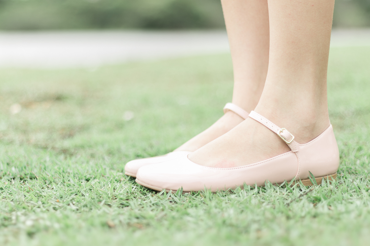 Look romantico Cereja Pink (6) Tutu sapatilhas boneca verniz